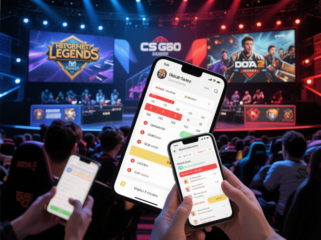 电竞竞猜社区的兴起离不开电竞行业的蓬勃发展。随着《