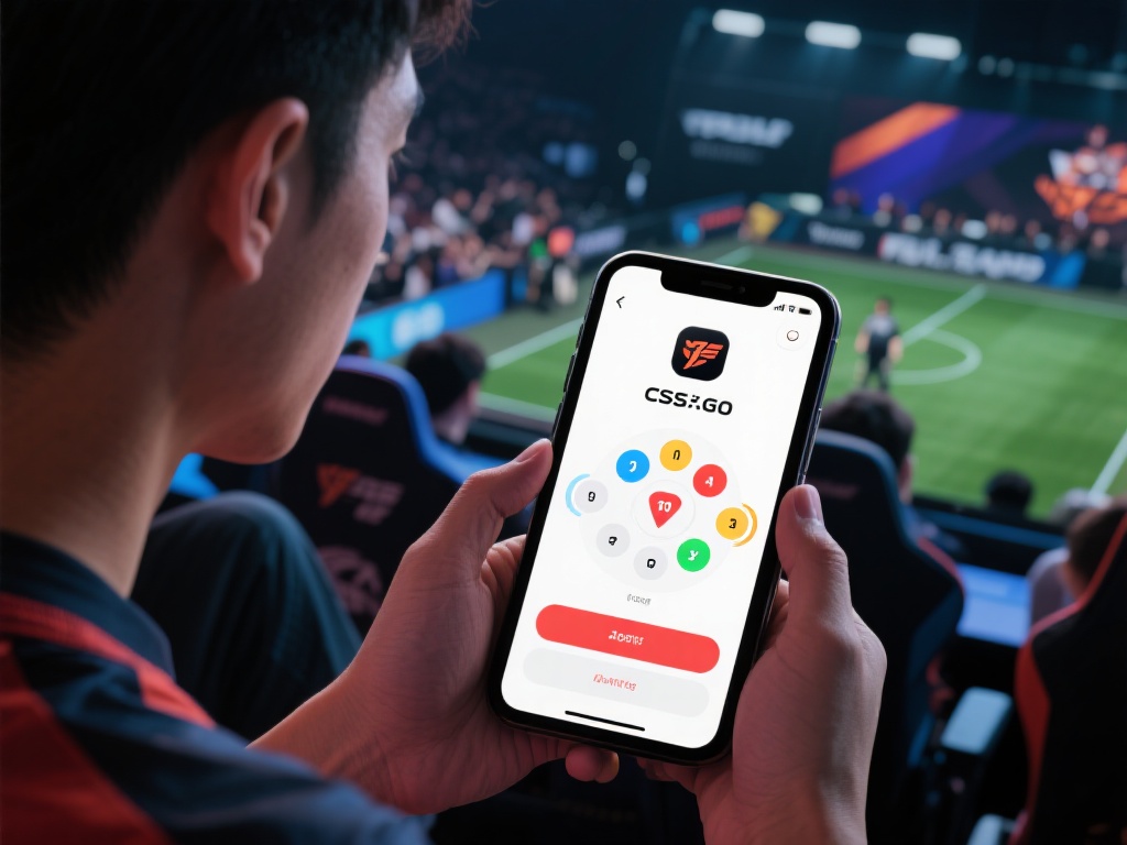 以一位普通电竞粉丝小李为例，他在接触竞猜App之前