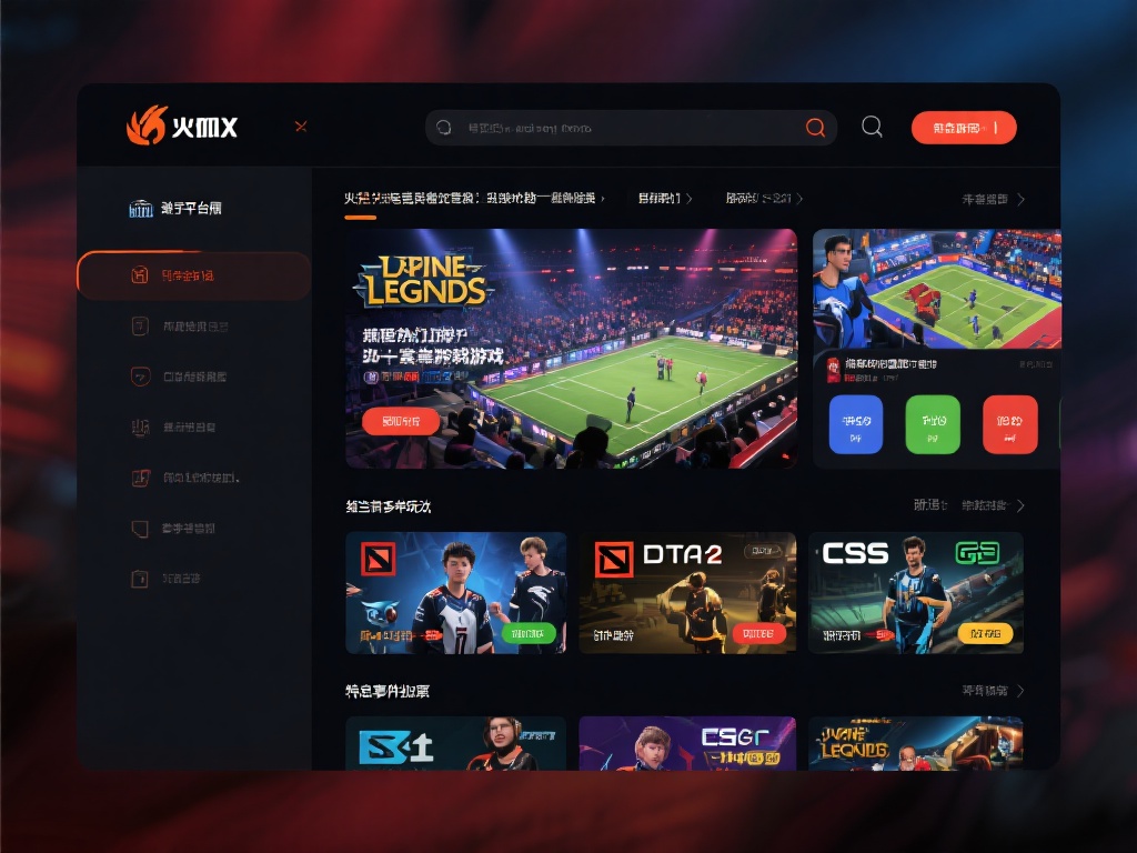 火狐电竞覆盖了众多热门游戏，如《英雄联盟》、《DO